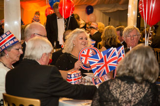 Cllr Caryl Billingham MBE at her Civic Dinner