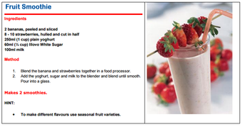 Fruit Smoothie