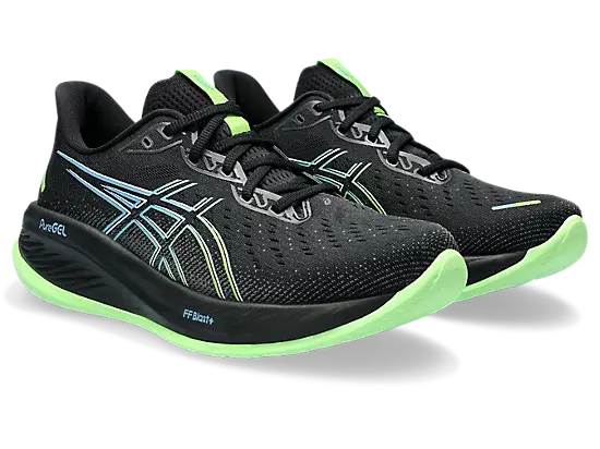 Thumbnail: Asics Gel Cumulus 26 Black/Electric Lime