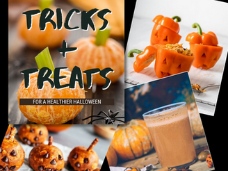 Tricks & Treats for a Healthier Halloween! 