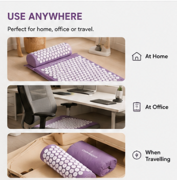 Thumbnail: Acu-pressure mat / pillow  