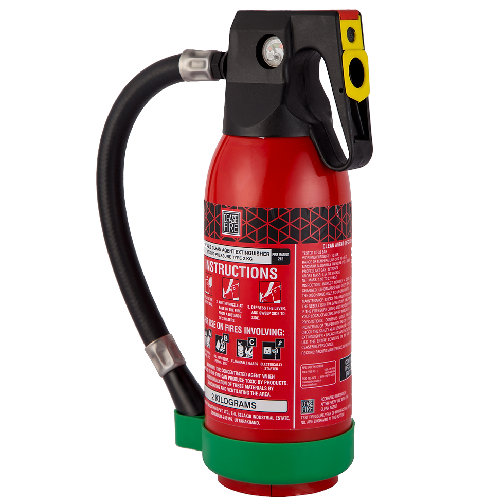 Thumbnail: HFC227ea Clean Agent Based Portable (Stored Pressure Type) Fire Extinguishers