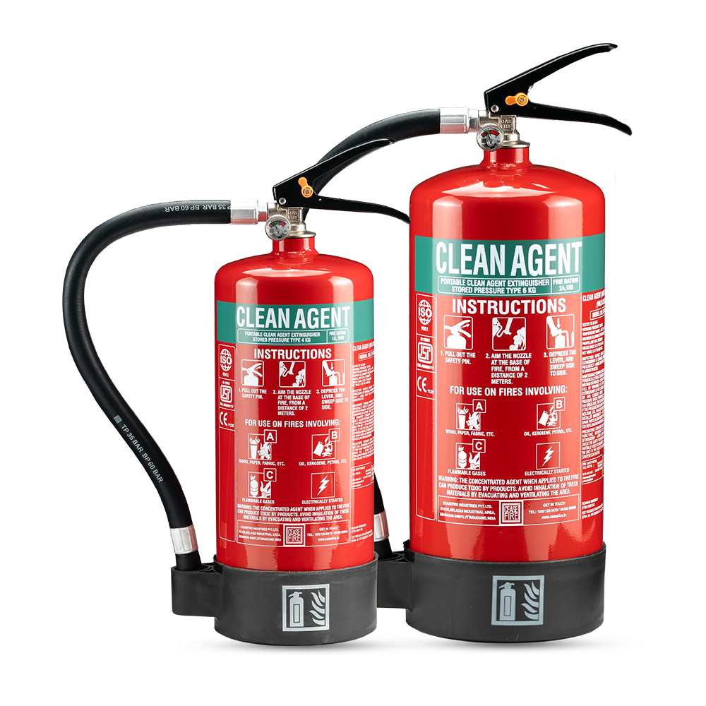 Fluoroketone (FK) Clean Agent Based Portable Fire Extinguishers