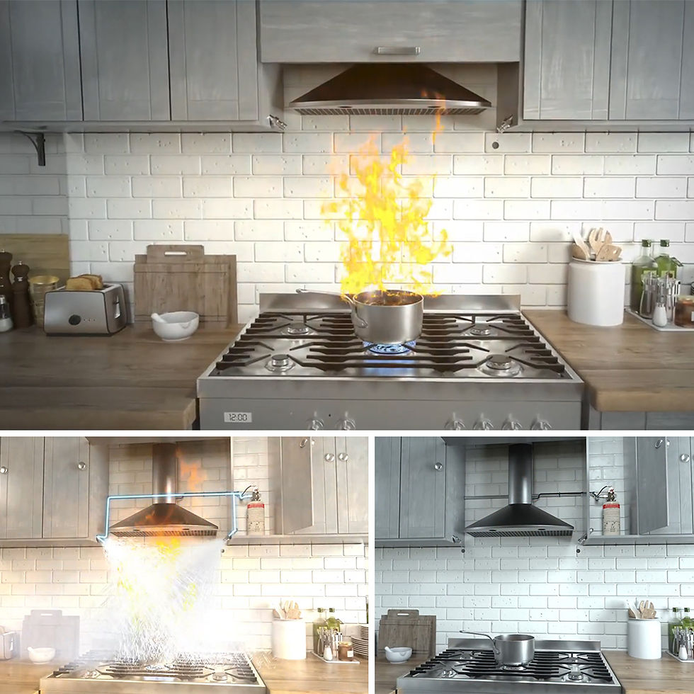 Thumbnail: Residential Kitchen Suppression System (Watermist Based)