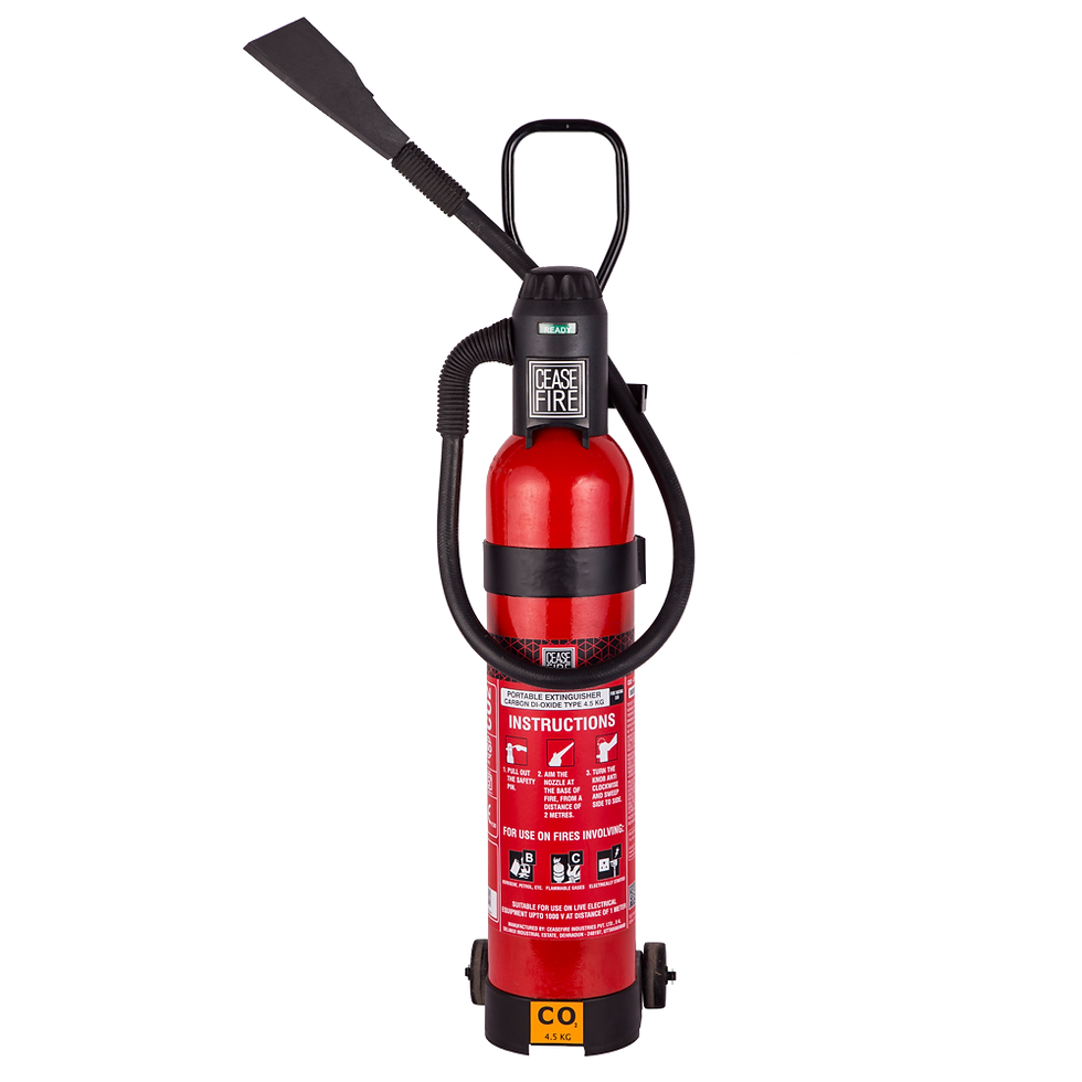 Thumbnail: CO2 Based Wheeled Valve Type (Stored Pressure) Fire Extinguishers
