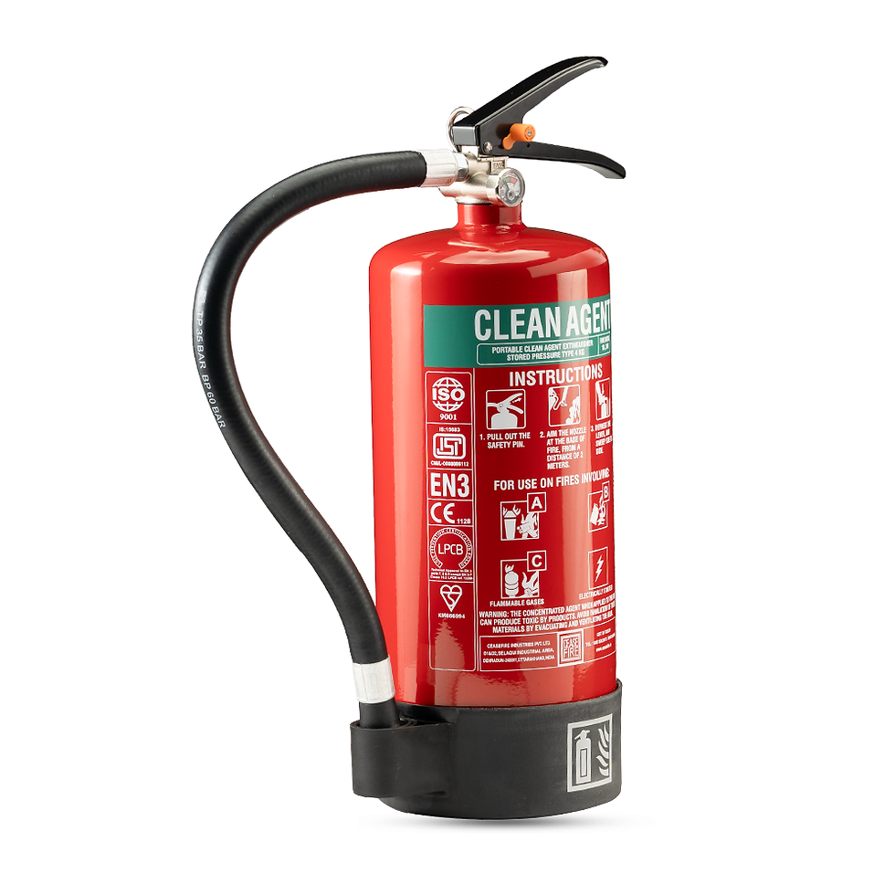 Thumbnail: HFC 236fa Clean Agent Based Portable (Stored Pressure Type) Fire Extinguishers