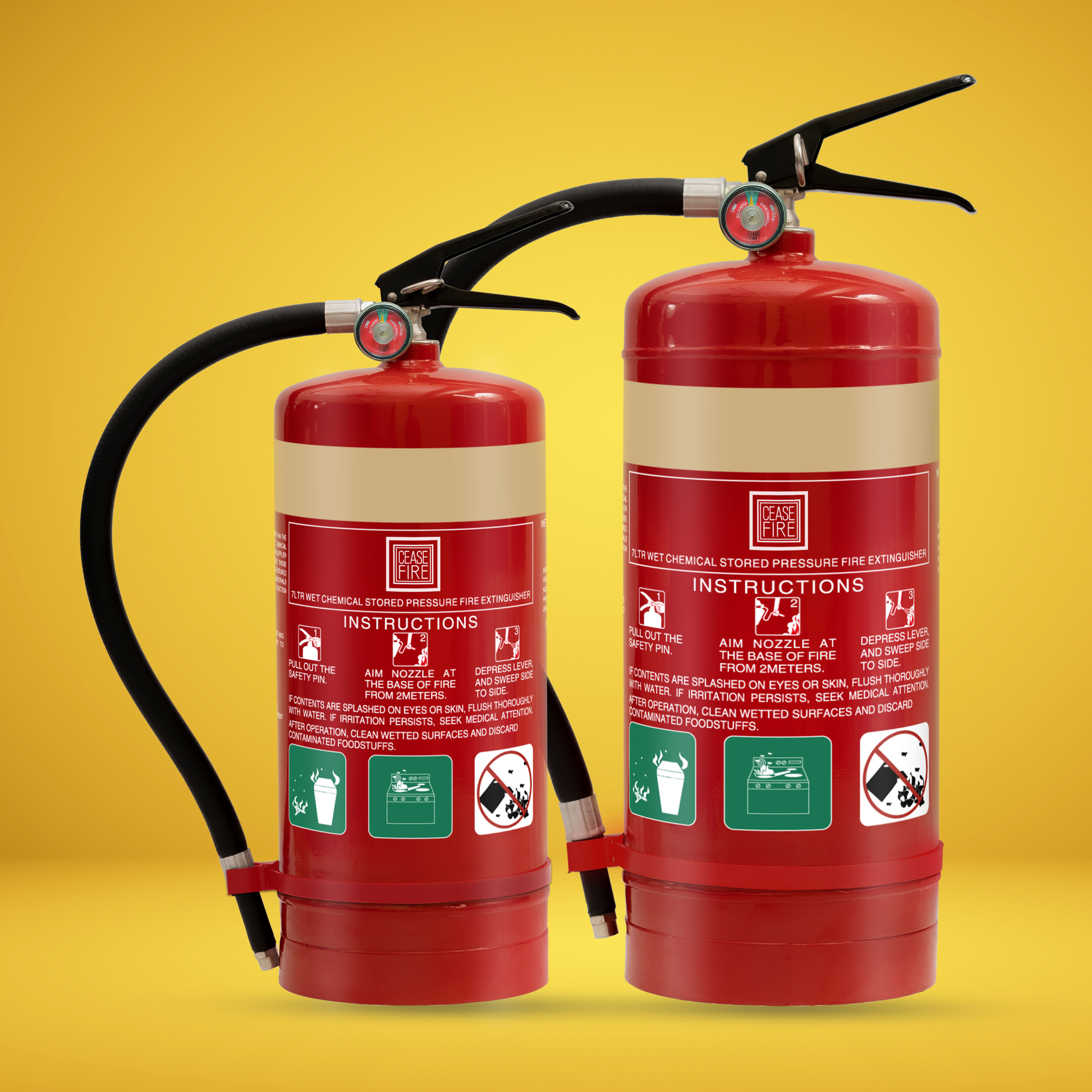 Portable Wet Chemical Based Extinguishers