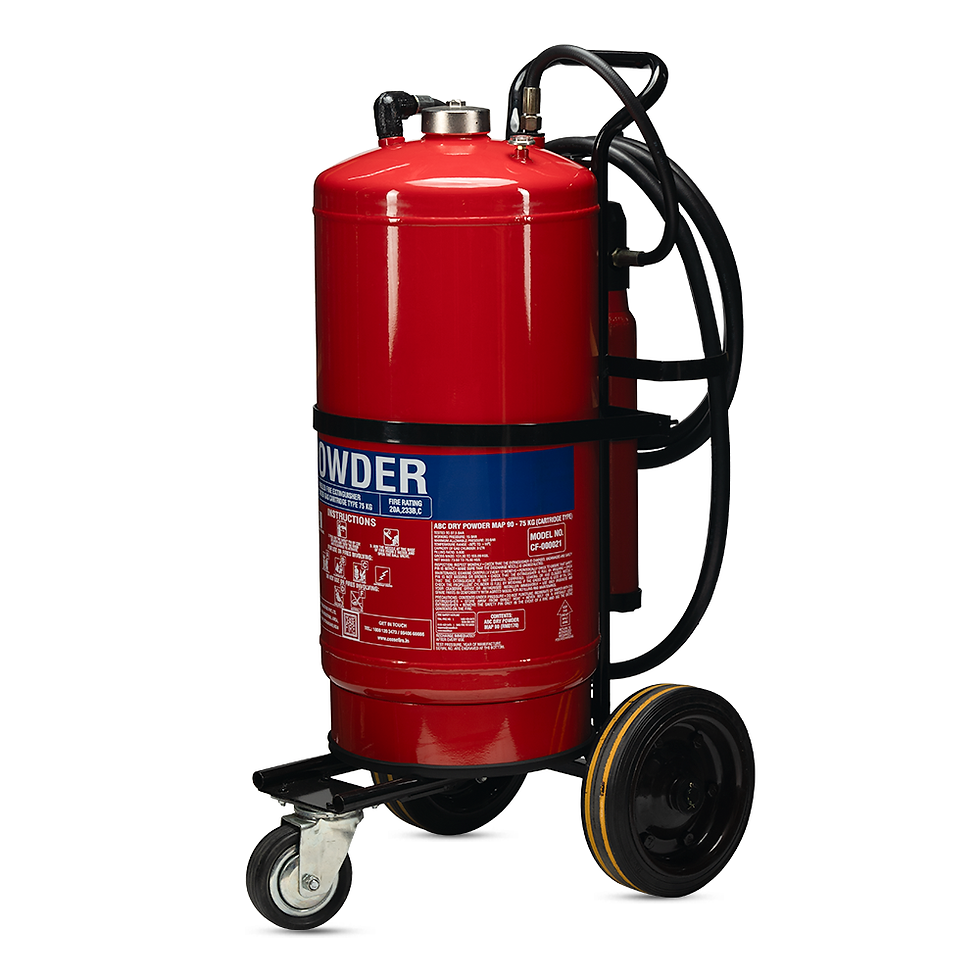 Thumbnail: ABC Powder Cartridge Type Wheeled Fire Extinguishers