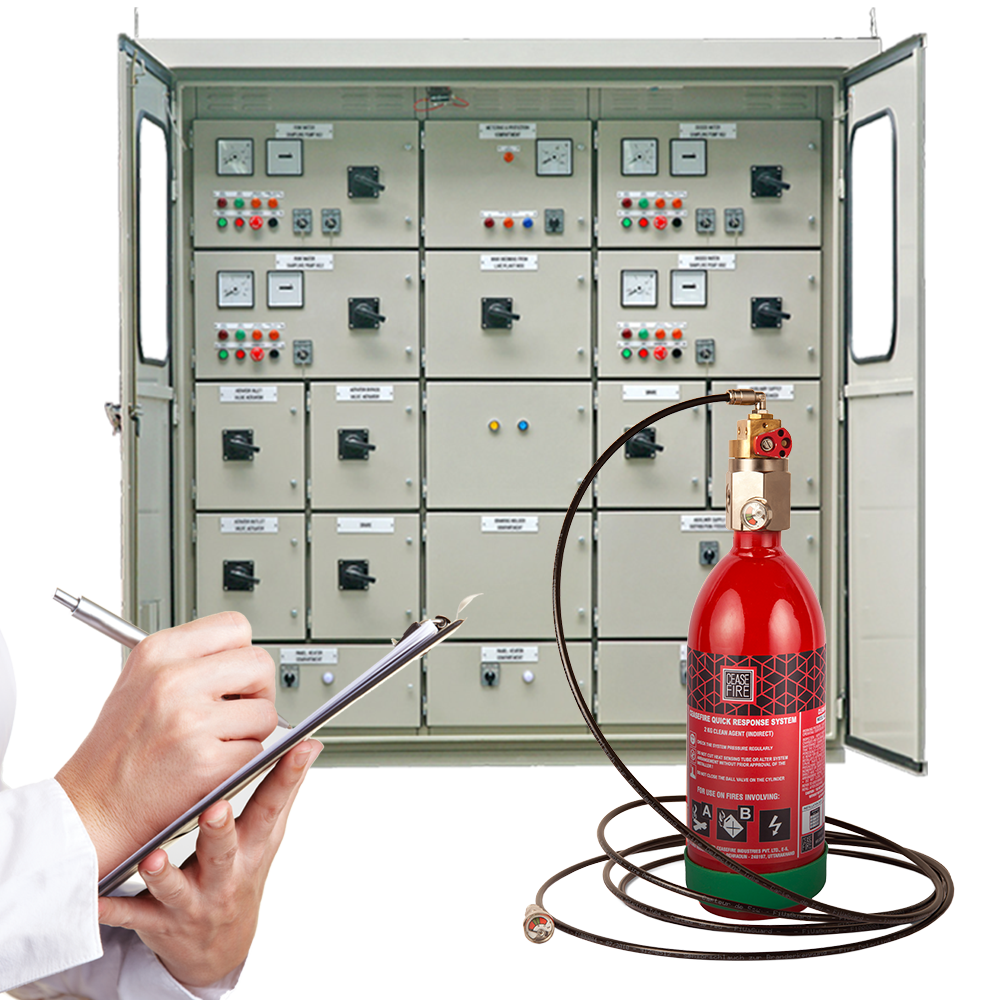 In-Panel Tube Based Fire Suppression-Direct (Pre-Engineered System)