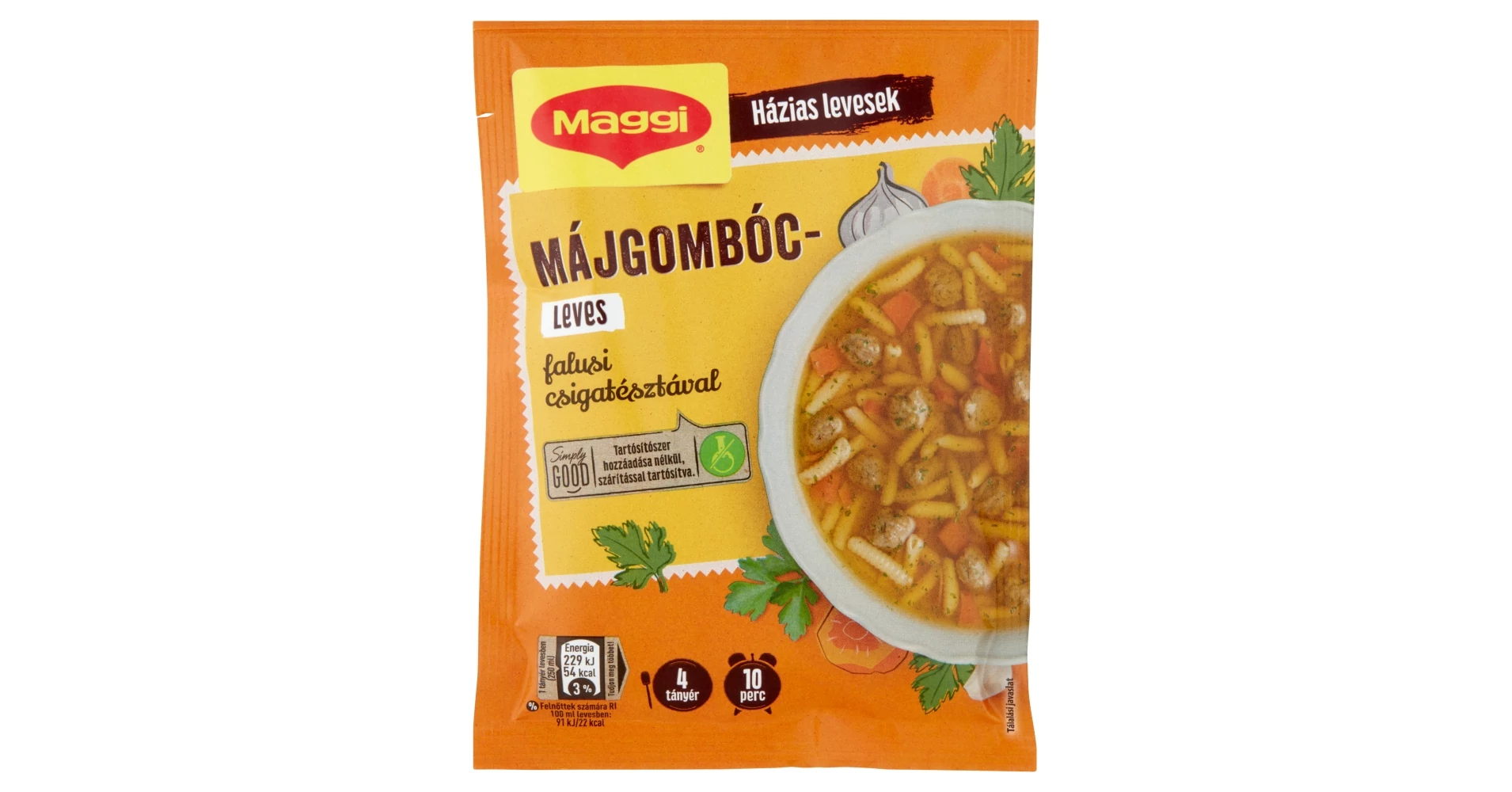 Maggi Májgombócleves