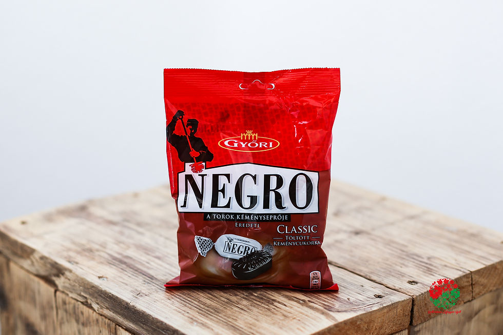 Győri Negro  Töltött Keménycukorka