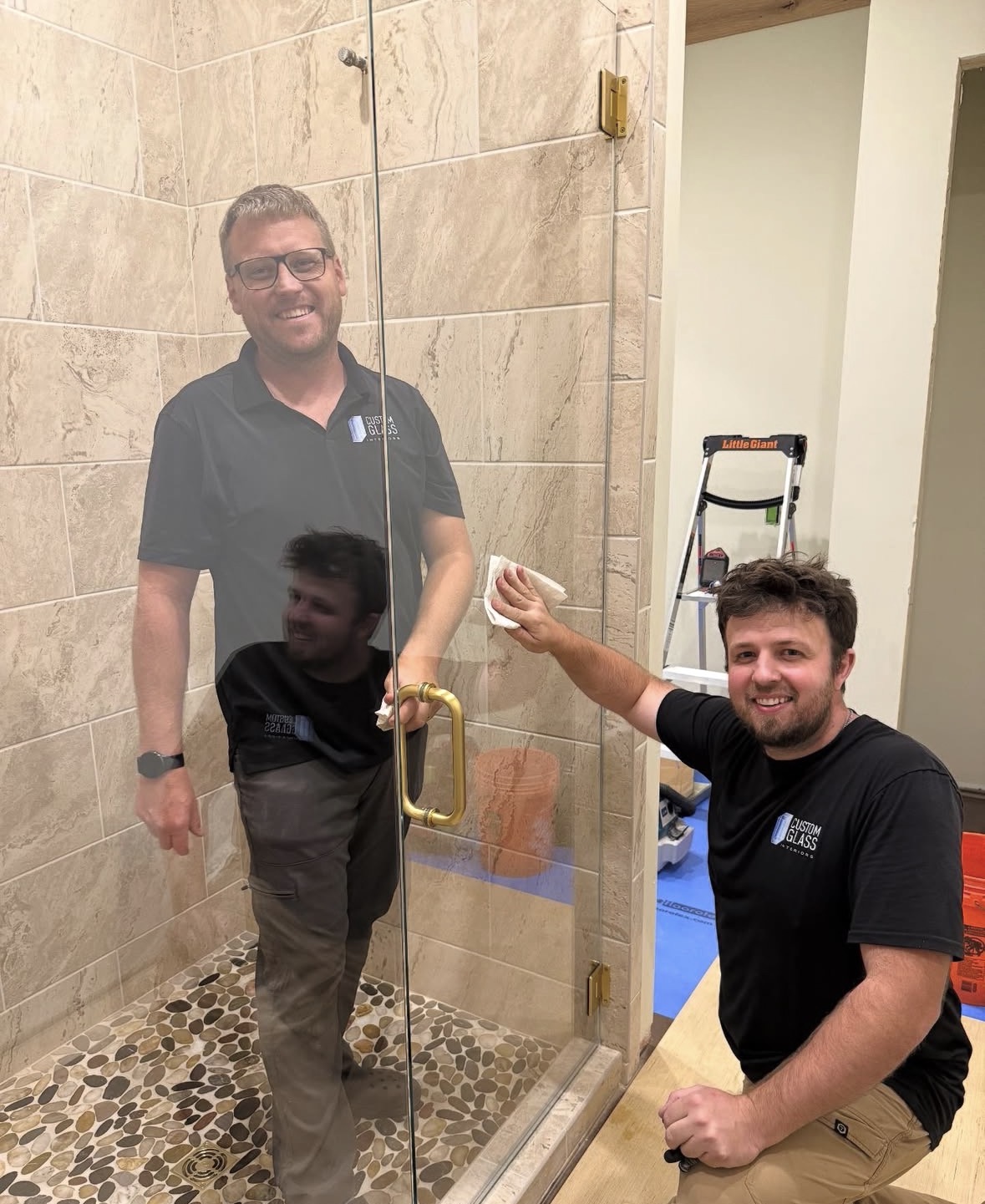 Kenny Roe, Lead Installation Specialist at Custom Glass Interiors