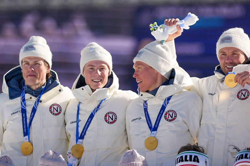 Langrennsløperne har forsynt seg grovt av medaljene i OL. Foto: Lise Åserud / NTB