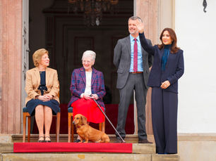 Folkefest da dronning Margrethe feiret 86-årsdagen