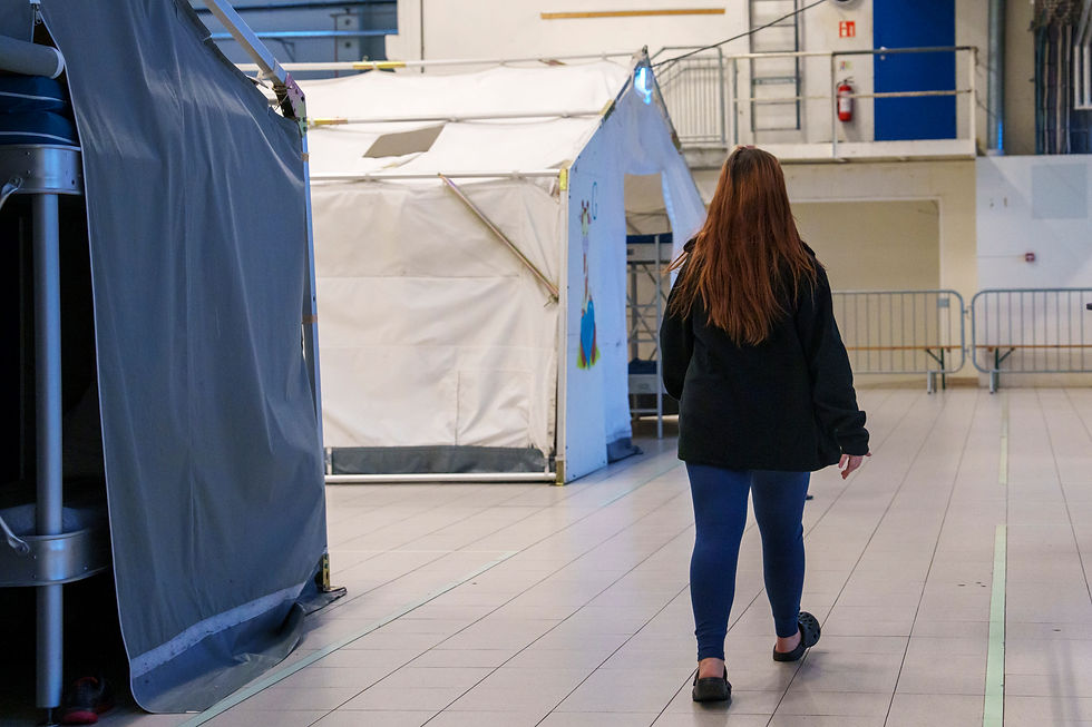 Nasjonalt ankomstsenter i Råde i Østfold, der alle asylsøkere til Norge ankommer. Foto: Cornelius Poppe / NTB