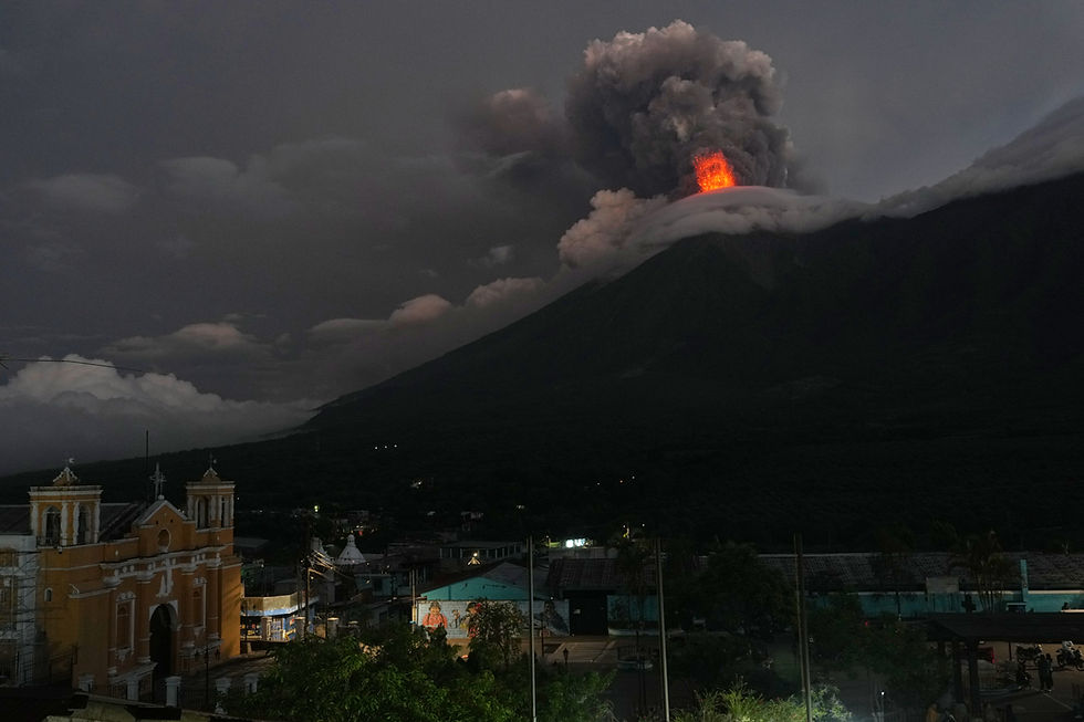 Vulkanutbruddet i Guatemala er over