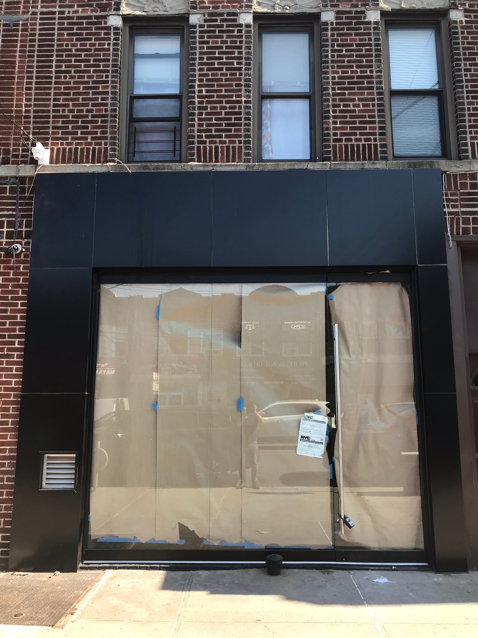 Herculite Storefront