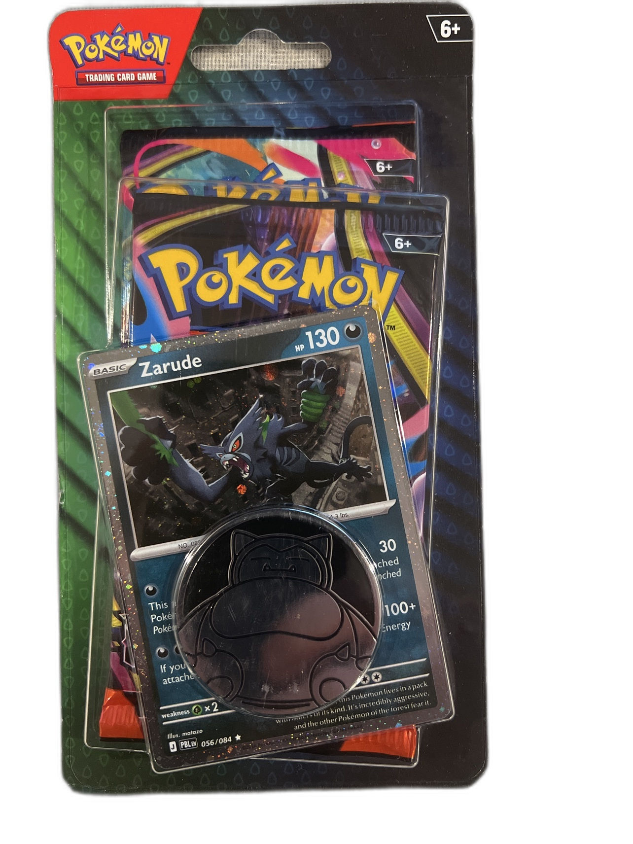 Pokemon TCG Zarude 2-Pack Blister Sealed