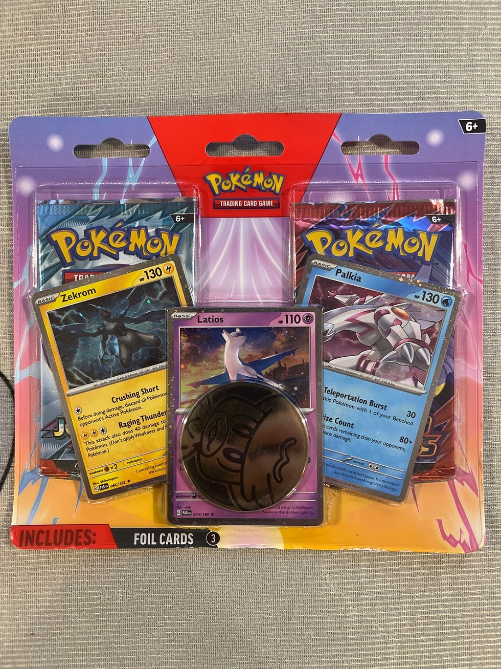 Pokemon TCG Enhanced Booster Blister Zekrom Latios Palkia Sealed