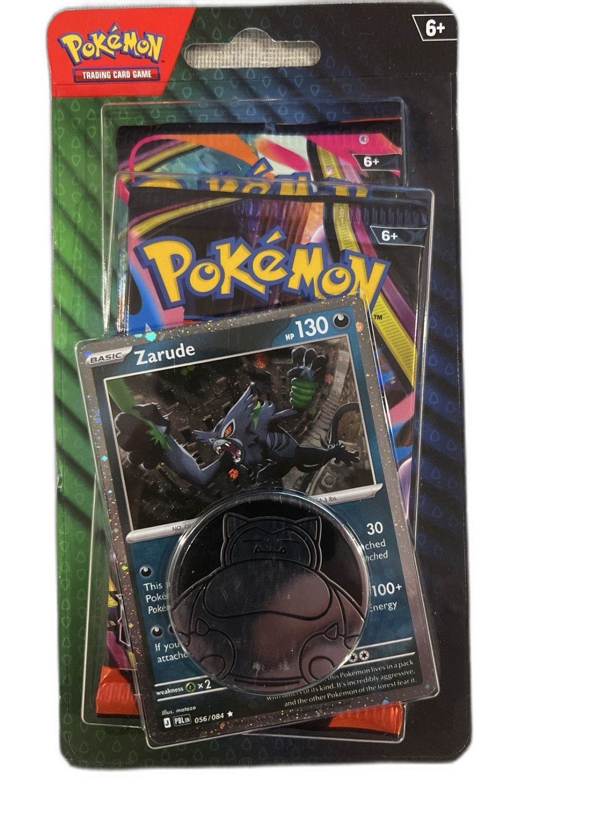 Pokemon TCG Mega Evolution Zarude 2-Pack Blister Sealed