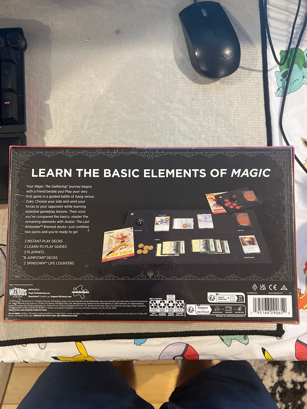 Magic: The Gathering Avatar The Last Airbender Beginner Box Sealed 2025