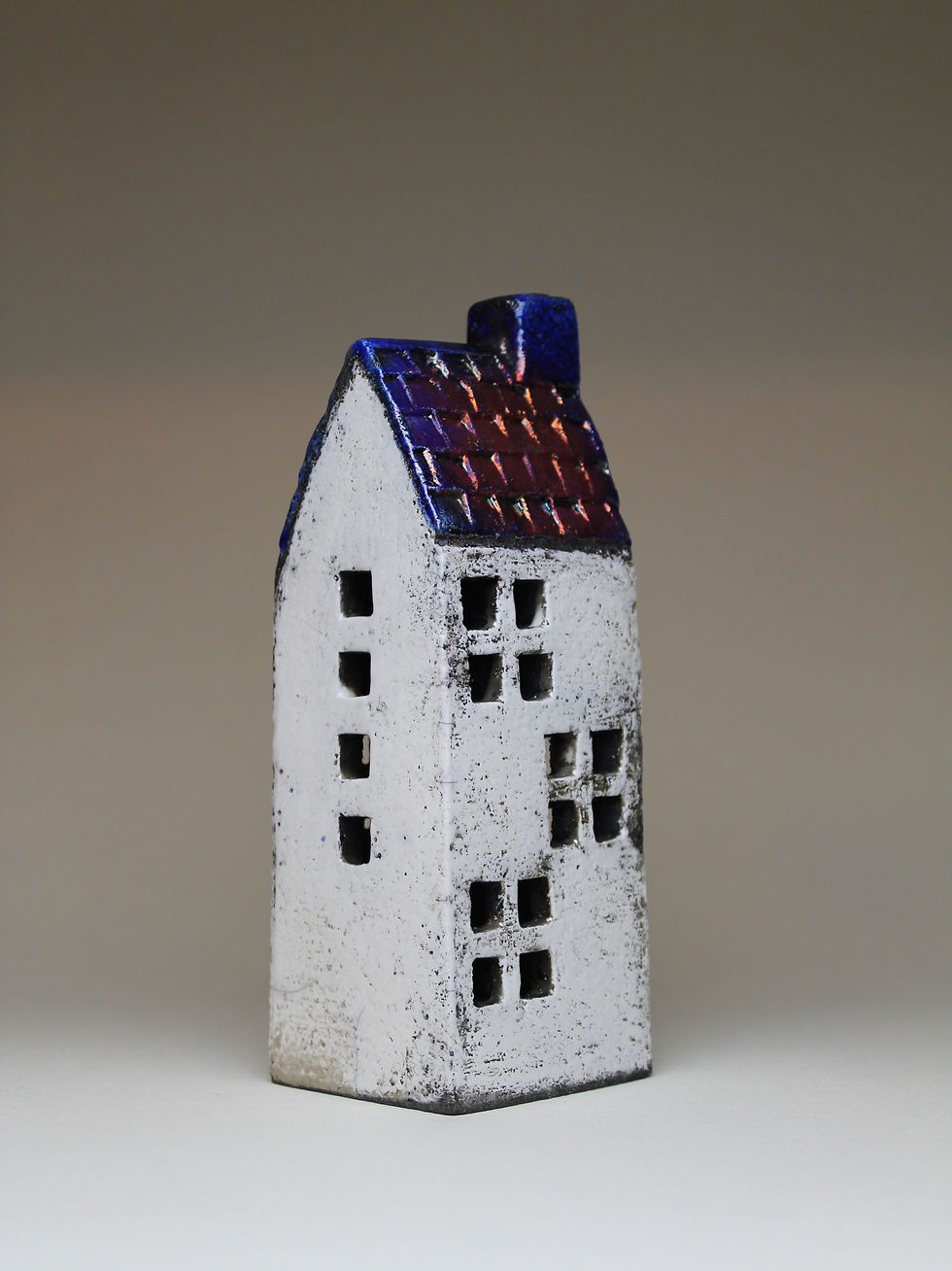 Thumbnail: Ceramic Raku fired House (limited edition) 7.5 in