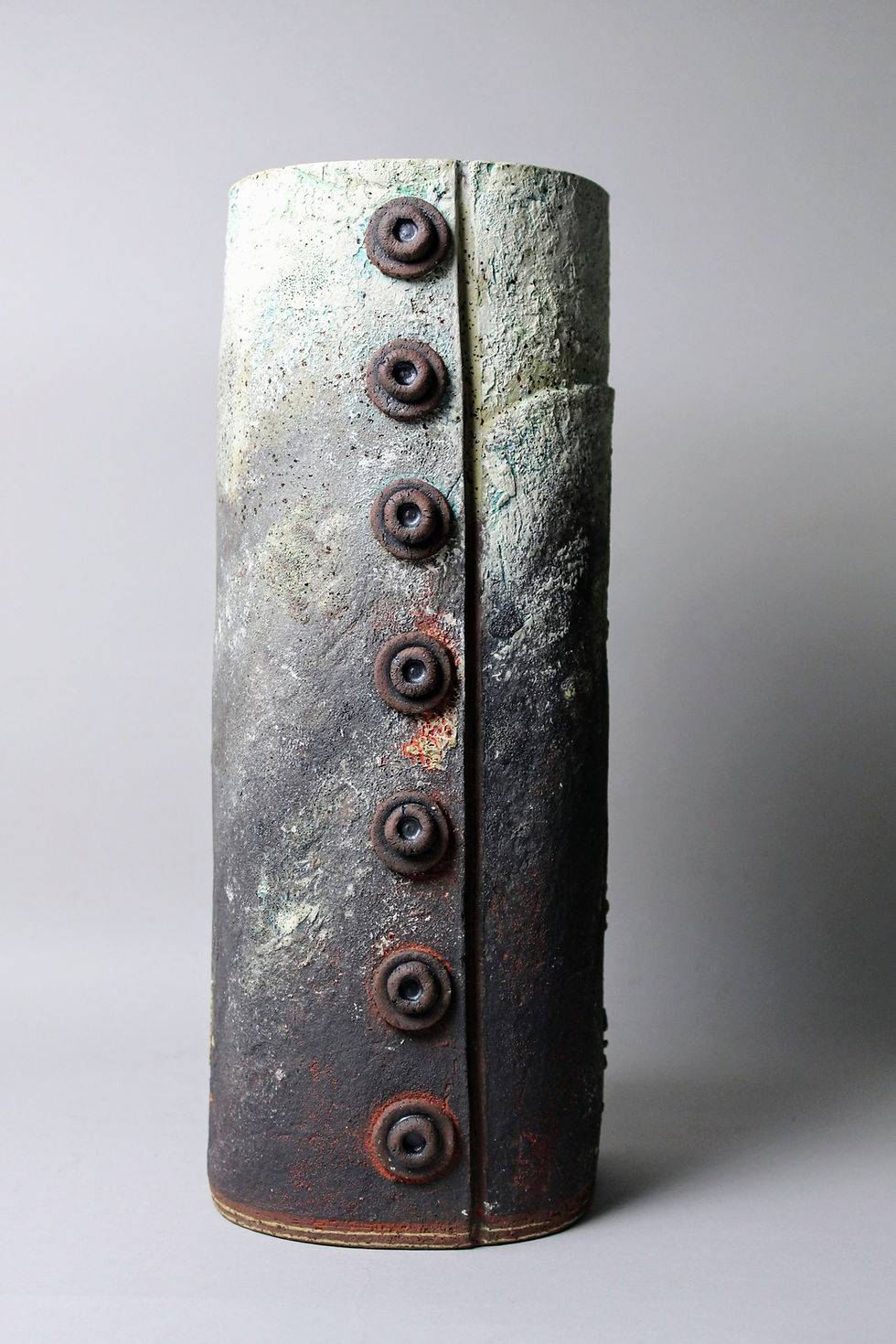 Thumbnail: Volcanic Glacier Ceramic Vessel ()