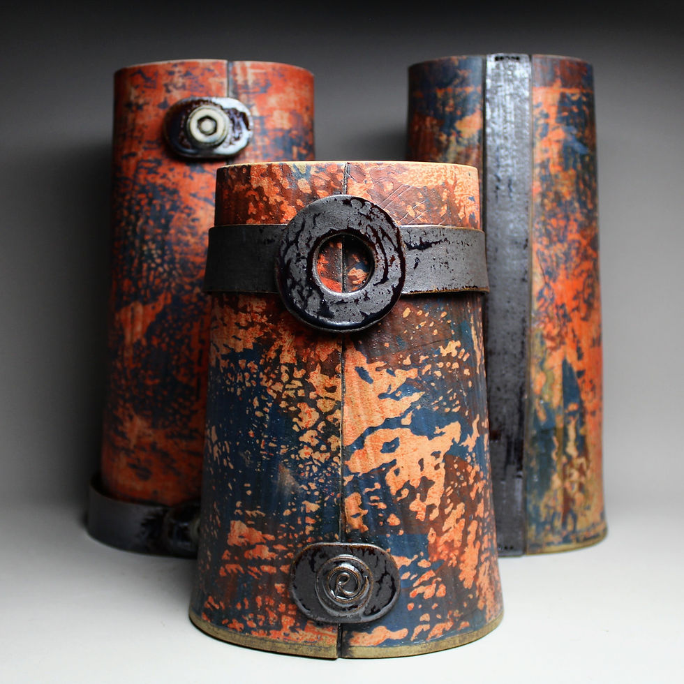 Thumbnail: Mycelium Ceramic vessel group View