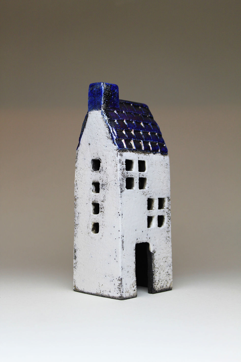 Thumbnail: Ceramic Raku fired House (limited edition) 7.5 in
