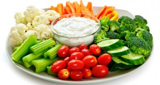 Arranged Food and Objects