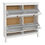 Thumbnail: Bradley Shoe cabinet 4 compartments in White
