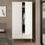 Thumbnail: Cumbria Wardrobe with 2 Doors + 2 Drawers White