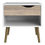 Thumbnail: Olivia Bedside 1 Drawer in White and Oak
