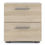 Thumbnail: Phoenix Bedside 2 Drawers in Oak