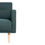 Thumbnail: Vienna 3 Seater Sofa - Dark Green, Oak Legs