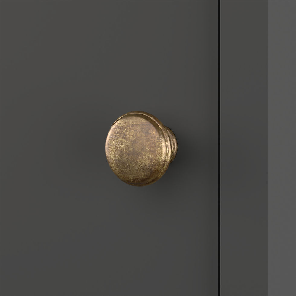 Thumbnail: Penelope Nightstand 1 Door + 1 Drawer in Matt Grey