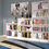 Thumbnail: Potter Medium Wide Bookcase in Pearl White