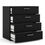 Thumbnail: Phoenix Chest of 4 Drawers in Black