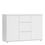 Thumbnail: Nova Sideboard - 3 Drawers 2 Doors in White