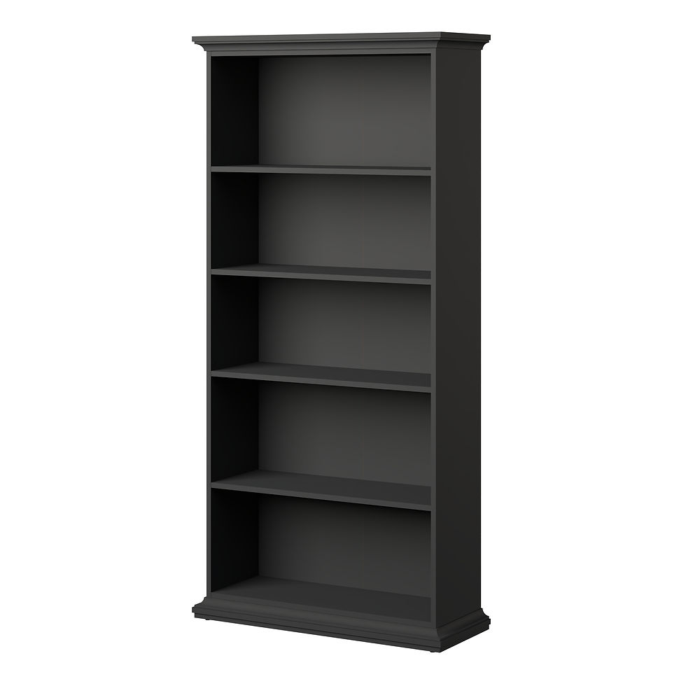Thumbnail: Penelope Tall Bookcase in Matt Grey