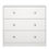 Thumbnail: Jessie Chest of 3 Drawers in White