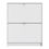 Thumbnail: Shoes Shoe cabinet  2 flip-down doors and 2 layers in White