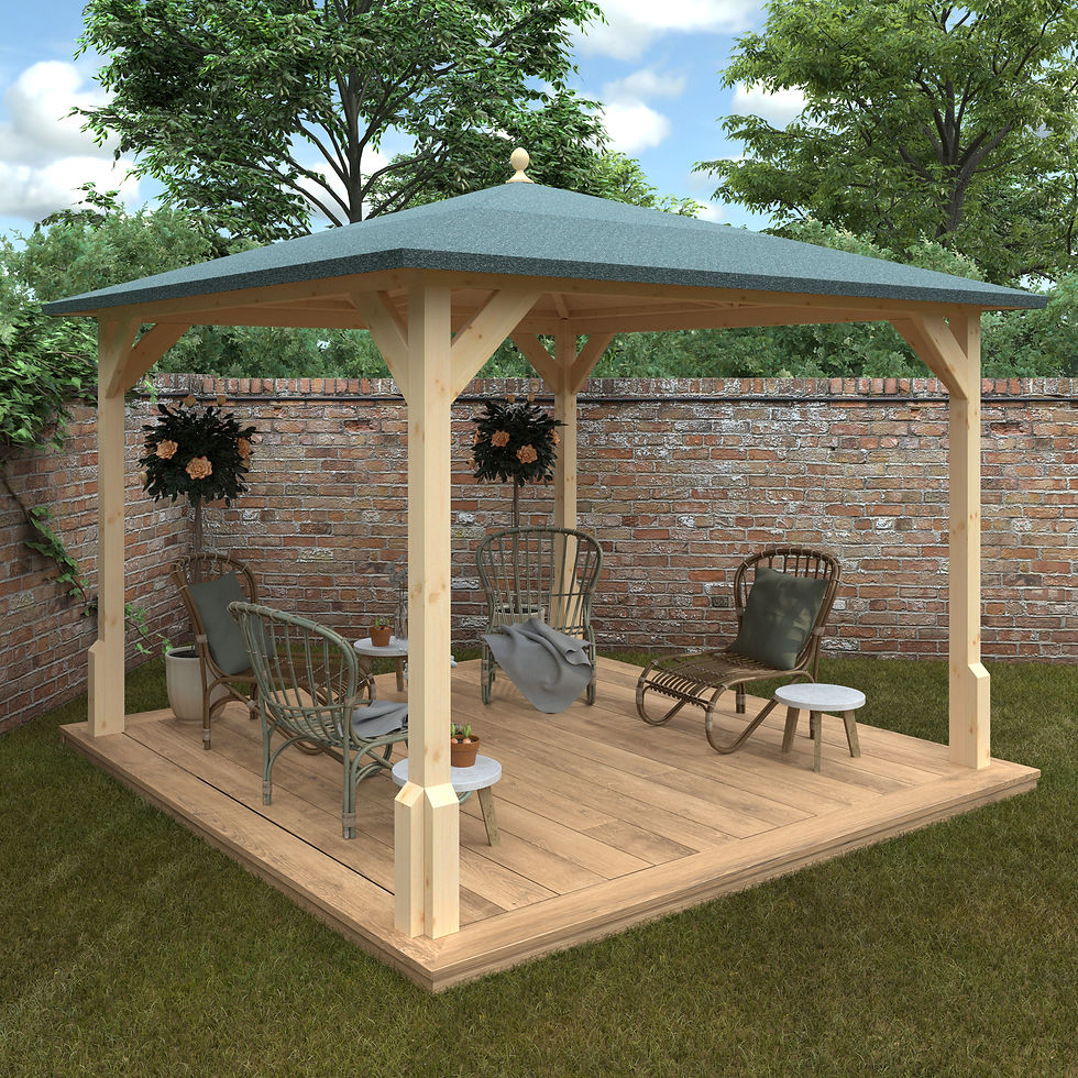 Thumbnail: The Roofed Garden Pergola