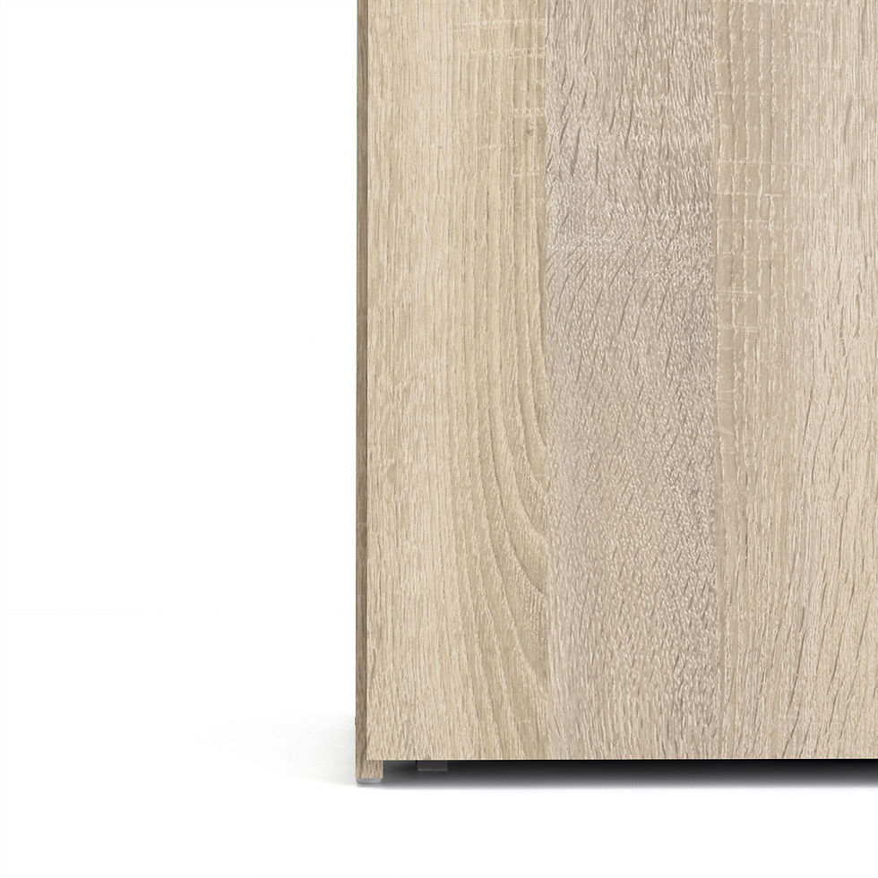Thumbnail: Classic Wardrobe - 2 Doors 3 Drawers in Oak 2000