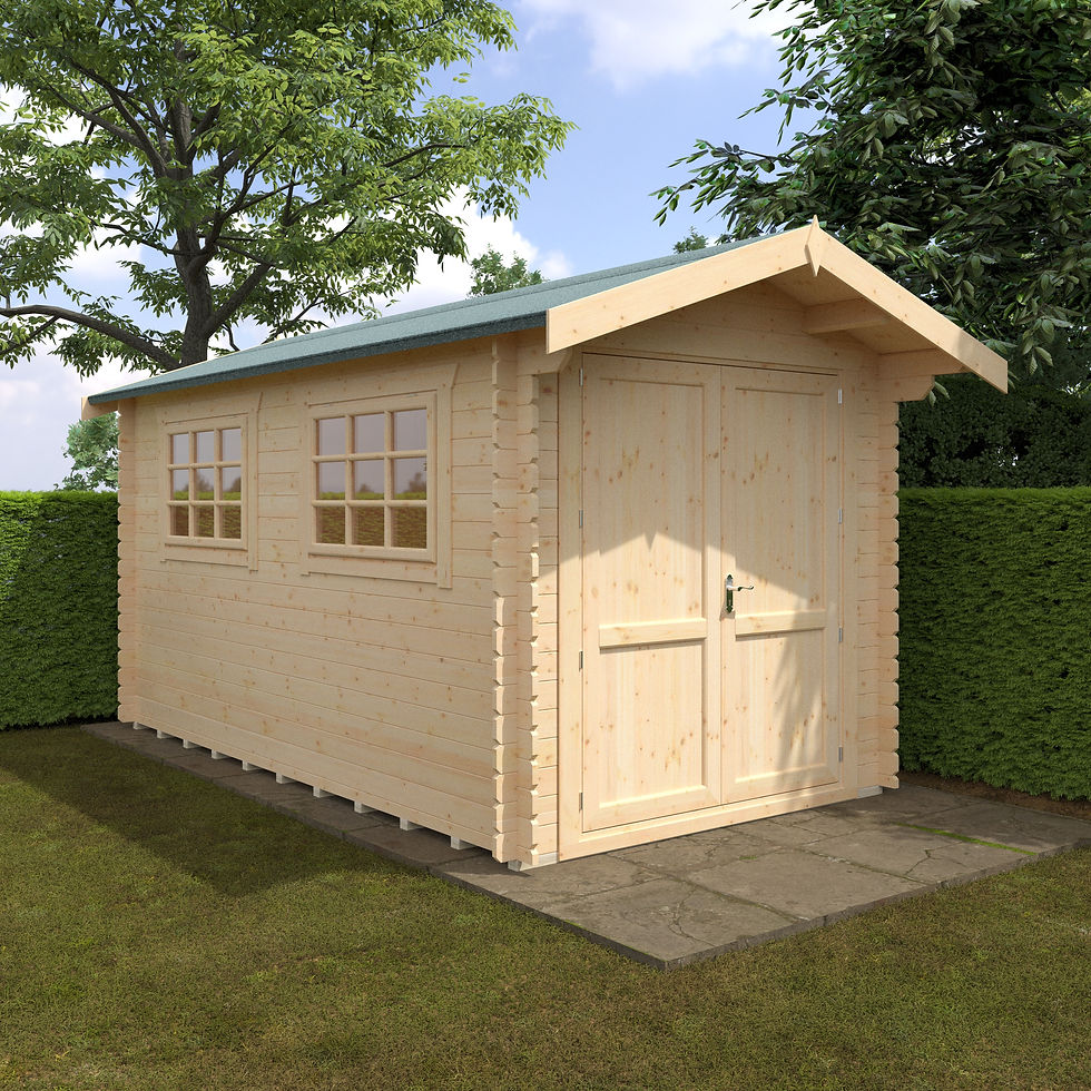 Thumbnail: The Marlborough Log Cabin