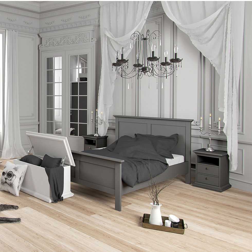 Thumbnail: Penelope 3 Piece Package in Matt Grey