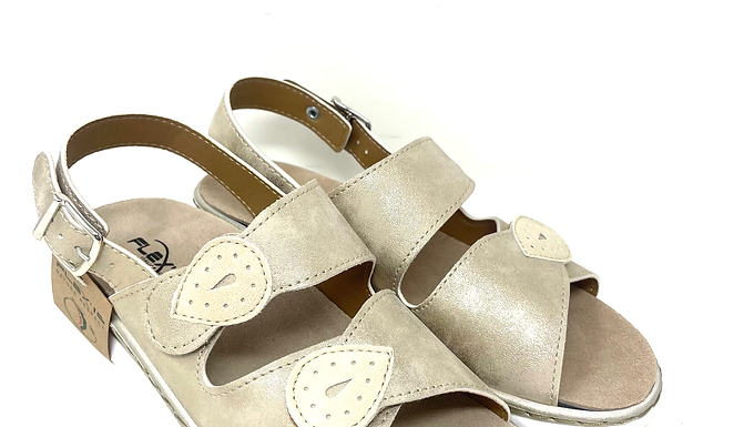 Sandali donna comfort con plantare estraibile 