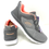 Thumbnail: Skechers ginnastica donna tessuto grigio 