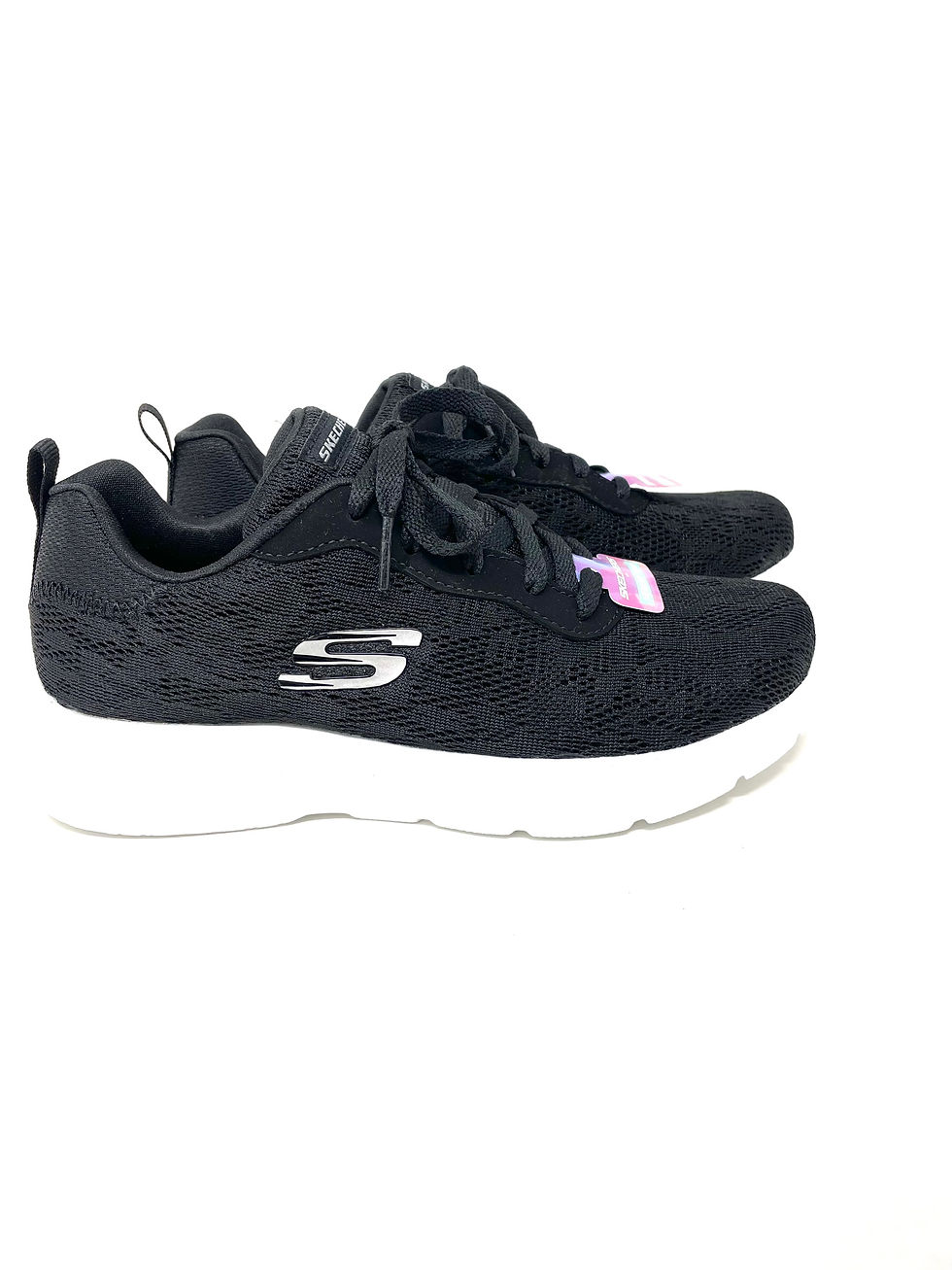 Thumbnail: Scarpe Skechers donna in tela nera 