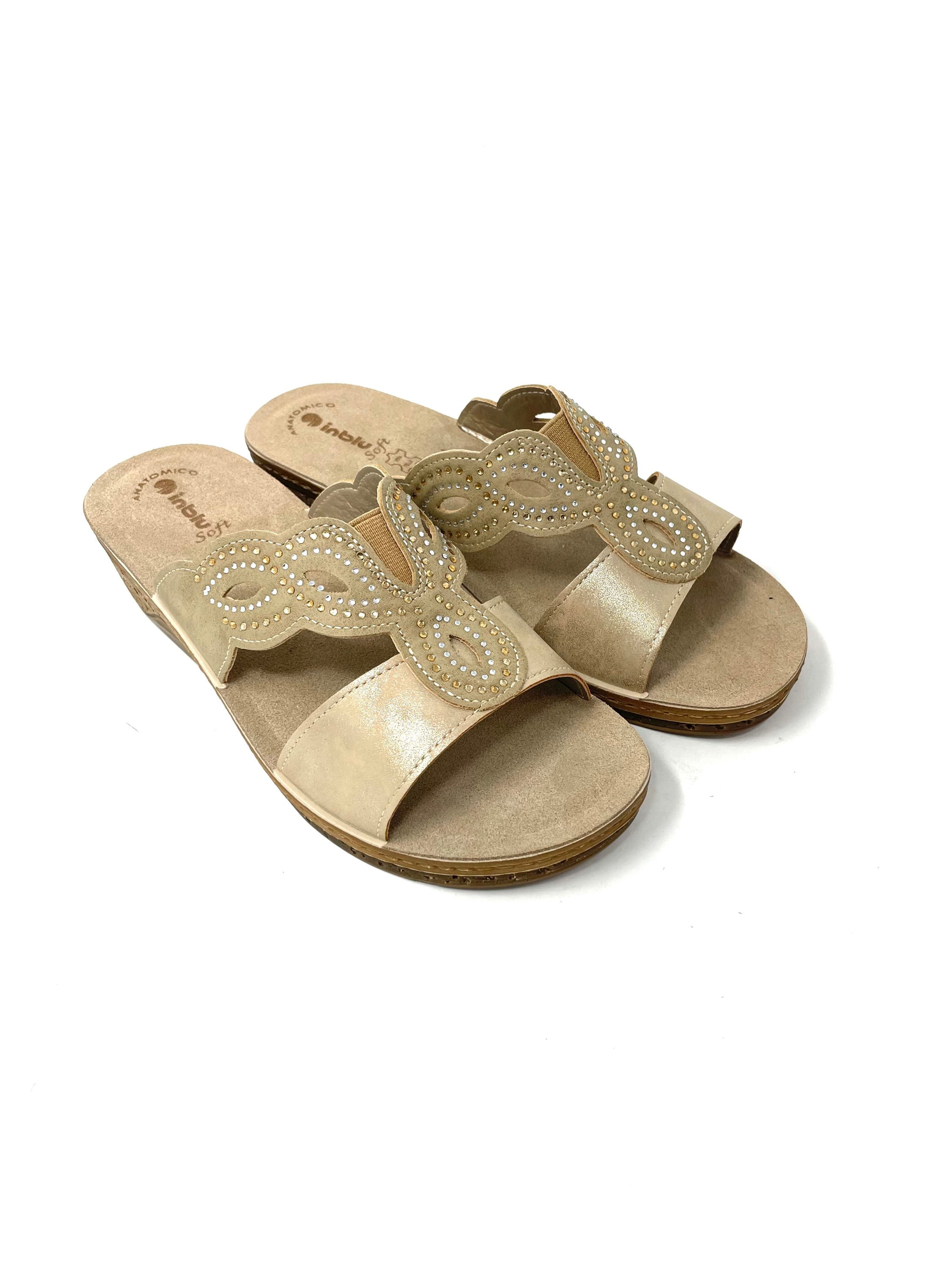 Ciabatte inblu color sabbia 